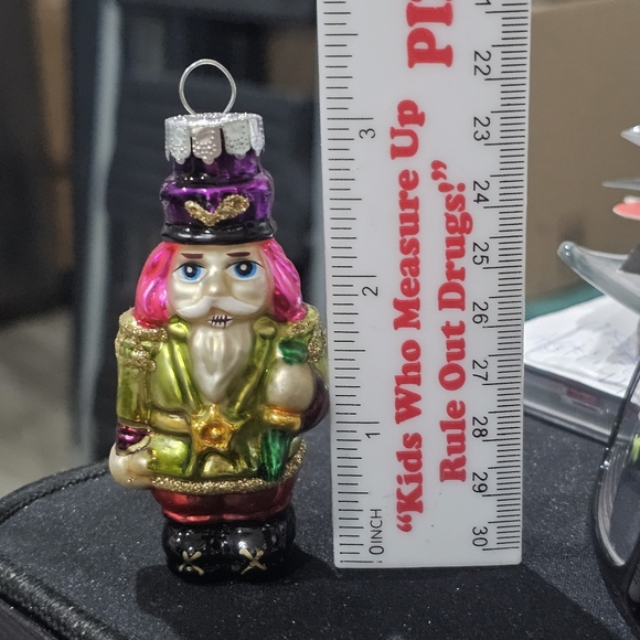 Nutcracker Ornament Vintage Rauch  Glass, Makers of Christopher Radko Christmas - Picture 7 of 8